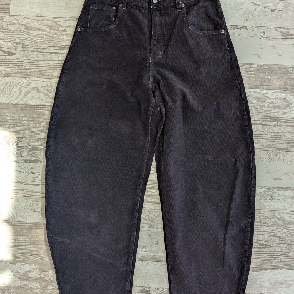 Forever 21  Corduroy Barrel Pants